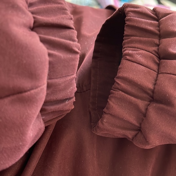 Mens Burgundy Eddie Bauer Jacket - Picture 8 of 8